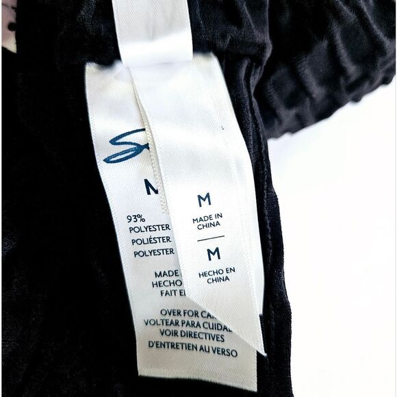 NWT Seven7 Scrunch Butt Anti Cellulite Honeycomb Texture Biker Shorts In Black M - Picture 7 of 10